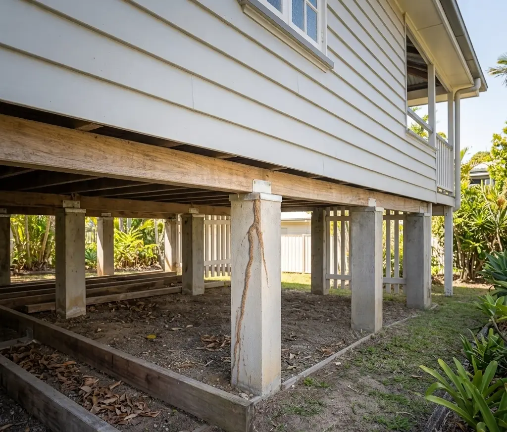 House On Stilts: Termite Risk Around Posts and Bearers
