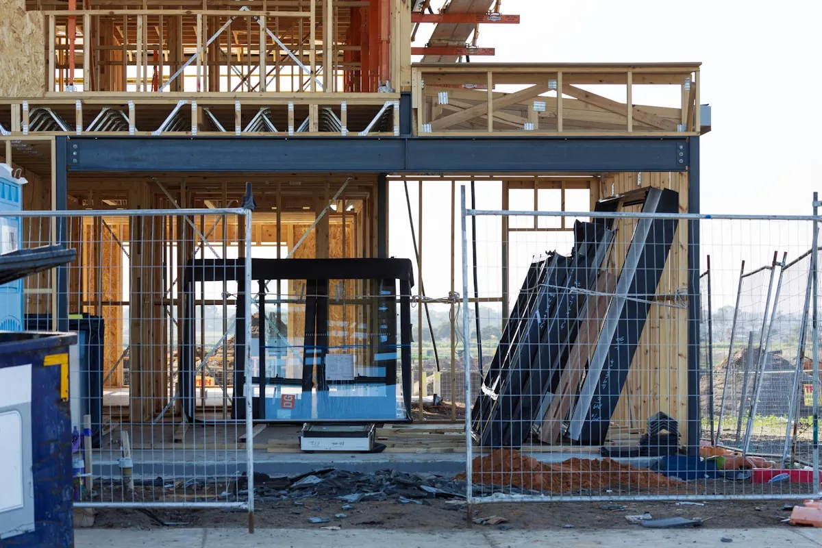 Building inspector examining construction site in Queensland