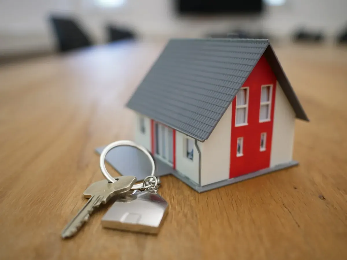 Building inspector reviewing a property inspection report with technical terminology highlighted