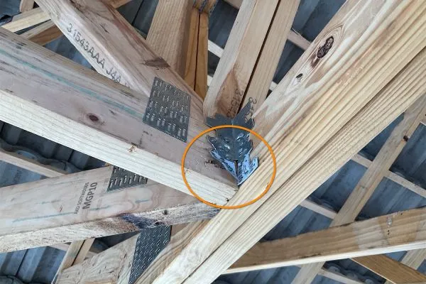 Improperly Secured Bracket