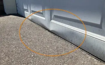 Garage Door Damage