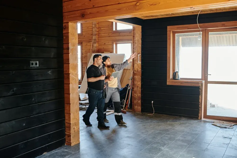 House interior tour comparing inspections and appraisals