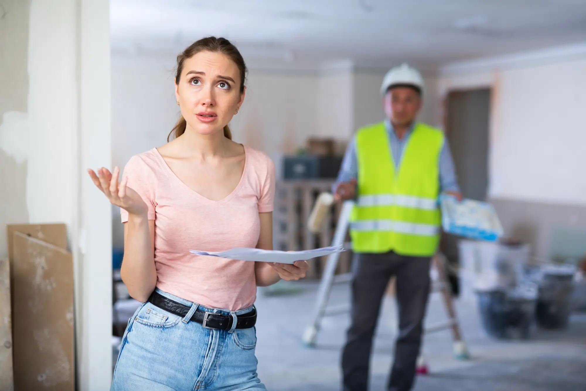 a homeowner and a builder