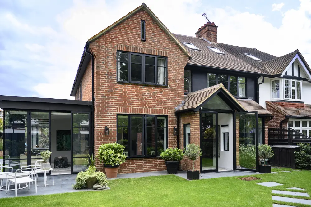 newly constructed house