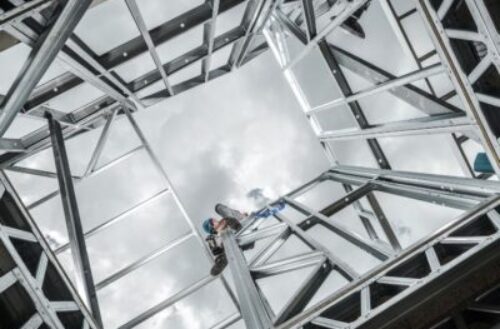 steel frame construction