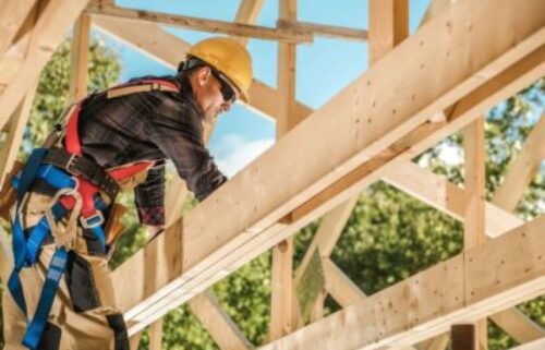 timber frame in construction